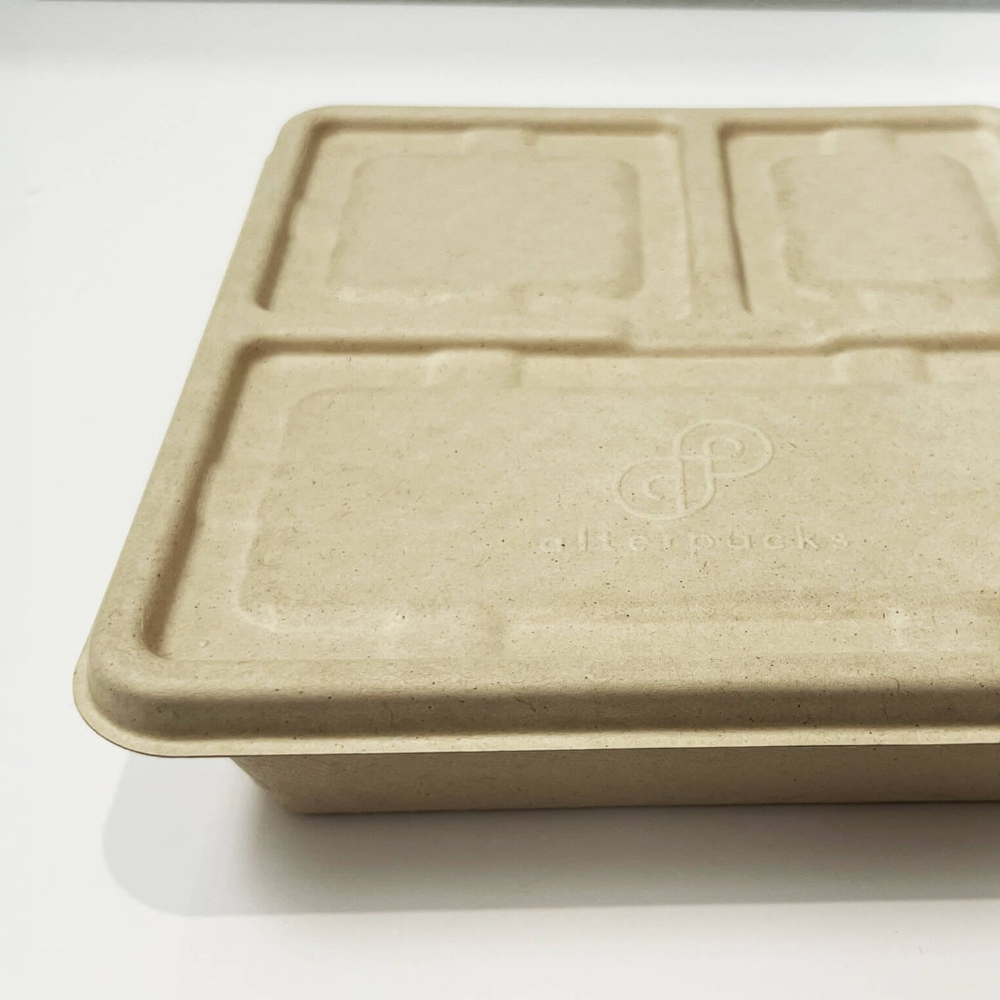 1100ml 3-Compartment Bento Lid | Per carton of 240