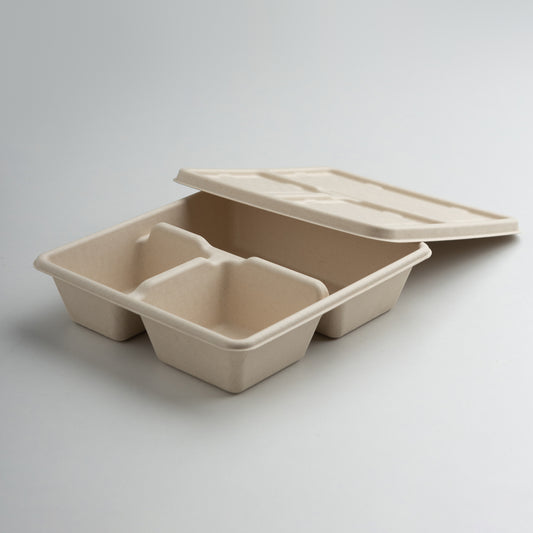 1100ml 3-Compartment Bento Base | Per carton of 120